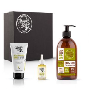 Coffret 3 soins naturels visage peau mixte et sensible