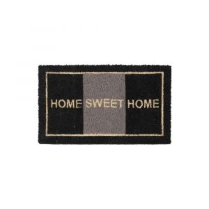 Paillasson coco teint&eacute;e 75 x 45 cm home sweet home