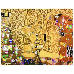 Tableau impression sur toile L'Arbre de Vie Gustav Klimt 50x70cm