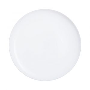 Assiette &agrave; pizza blanche D32cm