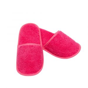 Chausson de bain en eponge rose fuschia taille 38