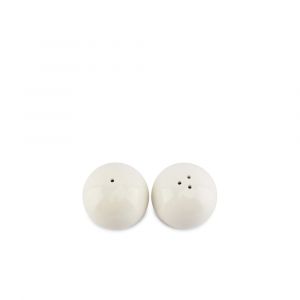 Poivrier et salière set blanc