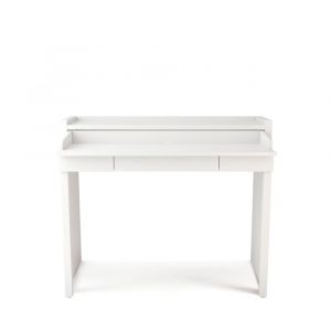Console bureau extensible - Blanc