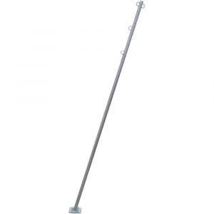 Mat inclin&eacute; pour voile d'ombrage