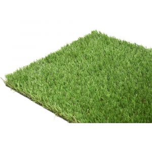 Gazon artificiel en rouleau 4m x 1m hauteur 25 mm - vert pin vert bamb