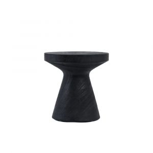 Table d'appoint en suar noir