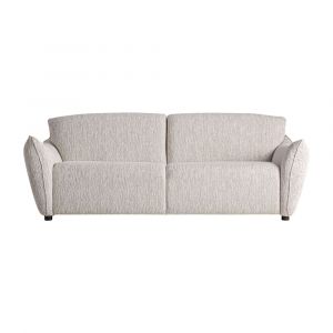 Sofa en polyester gris marbré en 222x101x82 cm