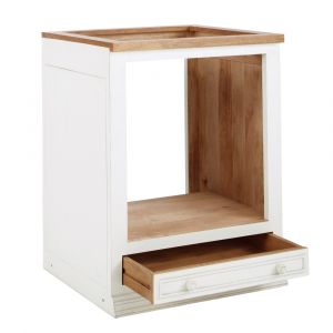 meuble bas de cuisine pour four en manguier ivoire l 70 cm eleonore - Meuble Bas Pour Four Et Plaque De Cuisson meuble bas de cuisine pour four en manguier ivoire l 70 cm eleonore - Meuble Bas Pour Four Et Plaque De Cuisson