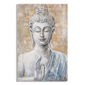 Tableau sur toile multicolore Bouddha 80x3x120  cm