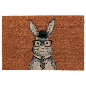 Paillasson coco lapin 60x40x1.5cm