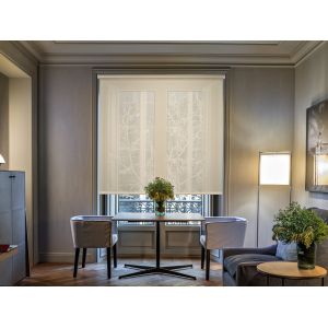 Store enrouleur translucide beige 150 x 250 cm