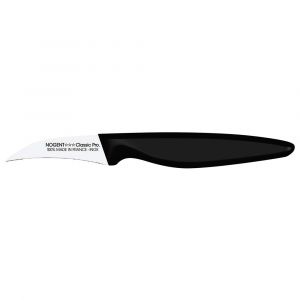 Couteau d'office Lame serpette 6 cm noir en inox