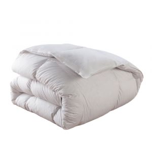 Couette tradition chaude - 70% duvet d'oie 240x260 cm