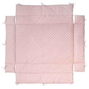 Tapis de parc hydrofuge 75x100 &agrave; 100x100 en polyester rose