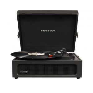 Platine vinyle portable avec Bluetooth noir