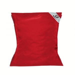 Pouf G&eacute;ant XXL D&eacute;houssable, Flottant pour Piscine, Rouge