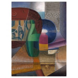 Tableau - Nature morte avec une Bouteille et une Tasse 50x70cm