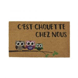 Paillasson coco int&eacute;rieur ext&eacute;rieur 75 x 45 cm c'est chouette chez nou