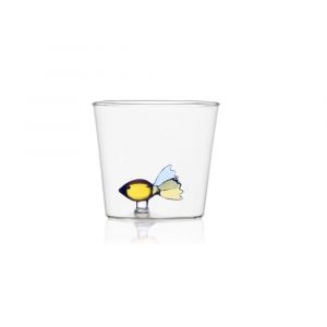 Verre tumbler poisson