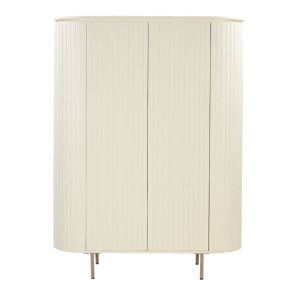 Vaisselier 115 cms en bois massif Ivoire