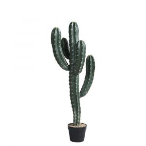 Cactus en pot artificiel vert H98