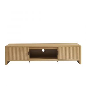 Meuble tv  effet ch&ecirc;ne 160cm