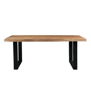 Table repas 6/8 personnes 180 cm brut de sciage