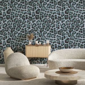 Papier peint panoramique L&eacute;opard