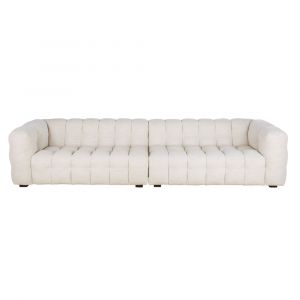 Canap&eacute; nuage modulable 6/7 places beige sable