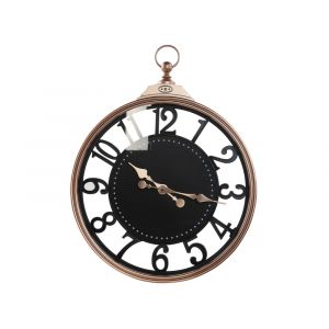 Horloge murale 44 cm noir