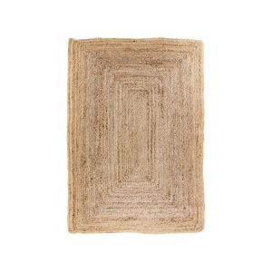 Tapis rectangulaire en jute - 180x240cm Naturel Jute