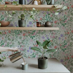 Papier peint panoramique Liberty d&eacute;licat, Couleurs 525 x 250