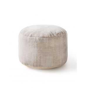 Pouf gris clair 55x55x30