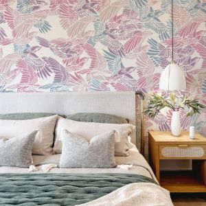 Papier peint panoramique cuzco mauve 450x250cm-made in france