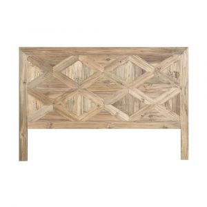 T&ecirc;te de lit en teck recycl&eacute; massif 160 cm