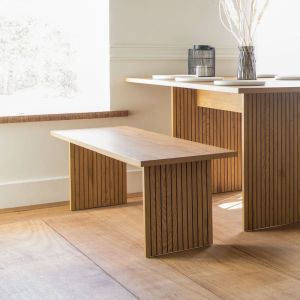 Banc en bois style scandinave