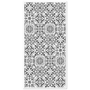 Tapis vinyle carreaux ciments triana gris 140x200cm