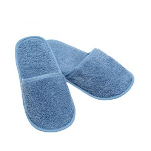 Chausson de bain en eponge bleu ciel taille 39