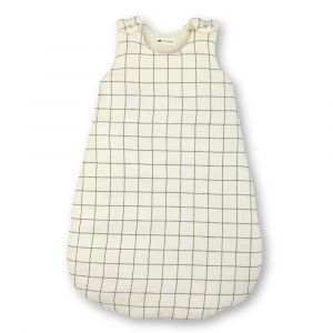 Gigoteuse gaze de coton carreau vert tog 2