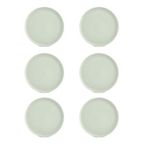 Assiette plate 27,5cm mint  - Lot de 6