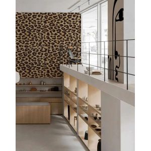 Papier peint l&eacute;opard haut de gamme 200g 250x200 cm 4 l&eacute;s