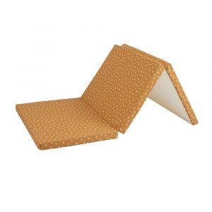 Matelas b&eacute;b&eacute; pliant 3 parties - 60 cm x120 cm x 4 cm