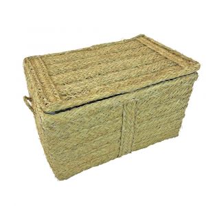 Malle en fibres naturelles 50 x 32 x 33 cm