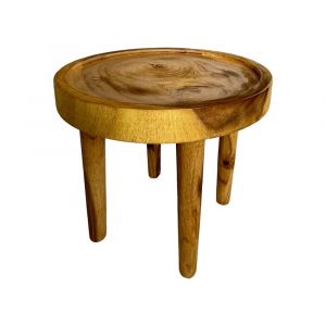 Table d'appoint en bois de suar