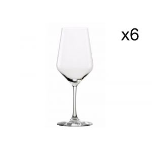 Lot de 6 Verres à vin en Cristallin, transparent, 49 cl