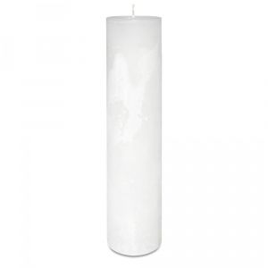 Bougie blanche D7x30cm