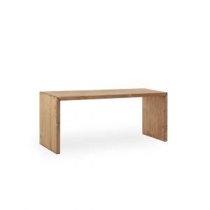 Table basse en bois de sapin vieilli 109,4x59x35cm
