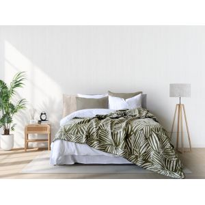 Couverture -Plaid 150x200 cm Kaki