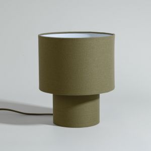 Lampe en polyester recycl&eacute; vert