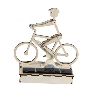 Maquette cycliste solaire &agrave; construire